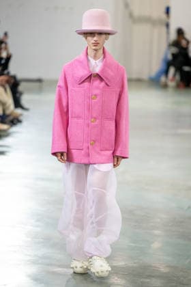 PFW - Walter Van Beirendonck Runway Model walks the runway during the Walter Van Beirendonck Menswear Fall Winter 2026-2027 show as part of Paris Fashion Week on January 21, 2026 in Paris, France. Photo by Jana Call me J ABACAPRESS.COM Paris Ile de France France  Copyright: xJanaxCallxmexJ ABACAx