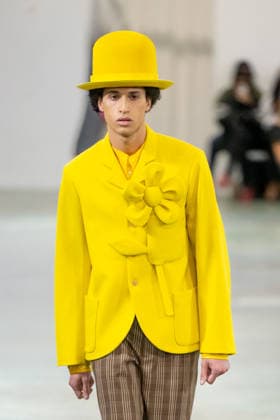 PFW - Walter Van Beirendonck Runway Model walks the runway during the Walter Van Beirendonck Menswear Fall Winter 2026-2027 show as part of Paris Fashion Week on January 21, 2026 in Paris, France. Photo by Jana Call me J ABACAPRESS.COM Paris Ile de France France  Copyright: xJanaxCallxmexJ ABACAx