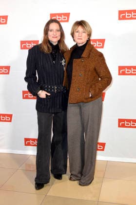Anne Ratte-Polle und Corinna Harfouch bei der Premiere des ARD Fernsehfilms Tatort - Gefahrengebiet im Delphi Filmpalast. Berlin, 21.01.2026