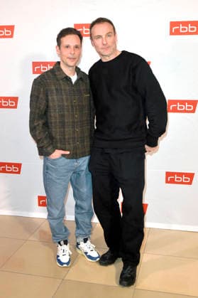 Nils Kahnwald und Mark Waschke bei der Premiere des ARD Fernsehfilms Tatort - Gefahrengebiet im Delphi Filmpalast. Berlin, 21.01.2026
