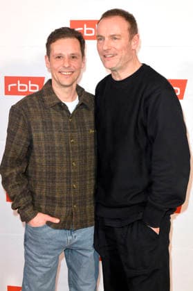 Nils Kahnwald und Mark Waschke bei der Premiere des ARD Fernsehfilms Tatort - Gefahrengebiet im Delphi Filmpalast. Berlin, 21.01.2026