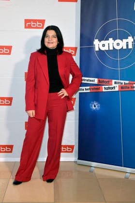 Jasmin Tabatabai bei der Premiere des ARD Fernsehfilms Tatort - Gefahrengebiet im Delphi Filmpalast. Berlin, 21.01.2026