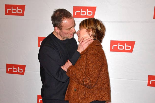 Mark Waschke und Corinna Harfouch bei der Premiere von Tatort: Gefahrengebiet im Delphi -Filmpalast in Berlin am 21.01.2026