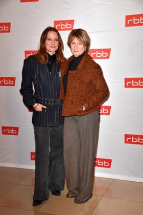 Anne Ratte-Polle und Corinna Harfouch bei der Premiere von Tatort: Gefahrengebiet im Delphi -Filmpalast in Berlin am 21.01.2026