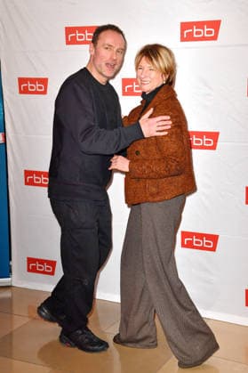 Mark Waschke und Corinna Harfouch bei der Premiere von Tatort: Gefahrengebiet im Delphi -Filmpalast in Berlin am 21.01.2026