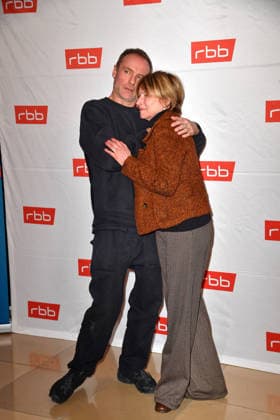 Mark Waschke und Corinna Harfouch bei der Premiere von Tatort: Gefahrengebiet im Delphi -Filmpalast in Berlin am 21.01.2026