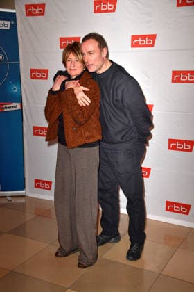 Mark Waschke und Corinna Harfouch bei der Premiere von Tatort: Gefahrengebiet im Delphi -Filmpalast in Berlin am 21.01.2026