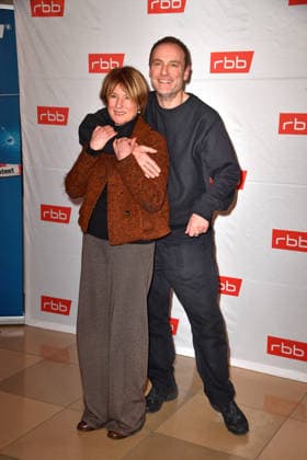 Mark Waschke und Corinna Harfouch bei der Premiere von Tatort: Gefahrengebiet im Delphi -Filmpalast in Berlin am 21.01.2026