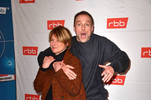 Mark Waschke und Corinna Harfouch bei der Premiere von Tatort: Gefahrengebiet im Delphi -Filmpalast in Berlin am 21.01.2026