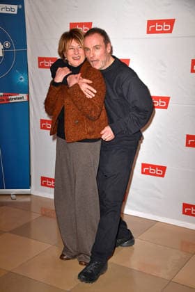 Mark Waschke und Corinna Harfouch bei der Premiere von Tatort: Gefahrengebiet im Delphi -Filmpalast in Berlin am 21.01.2026
