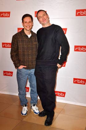 Nils Kahnwald und Mark Waschke bei der Premiere von Tatort: Gefahrengebiet im Delphi -Filmpalast in Berlin am 21.01.2026