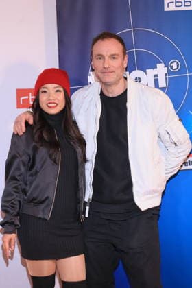 21.01.2026 , Trang Le Hong und Mark Waschke zur Premiere Tatort: Gefahrengebiet, ARD, Kriminalfilm, im Delphi Filmpalast, Berlin, Berlin Deutschland, Germany