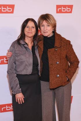 21.01.2026, Catherine Stoyan und Corinna Harfouch zur Premiere Tatort: Gefahrengebiet, ARD, Kriminalfilm, im Delphi Filmpalast, Berlin, Berlin Deutschland, Germany