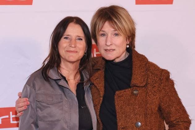 21.01.2026, Catherine Stoyan und Corinna Harfouch zur Premiere Tatort: Gefahrengebiet, ARD, Kriminalfilm, im Delphi Filmpalast, Berlin, Berlin Deutschland, Germany