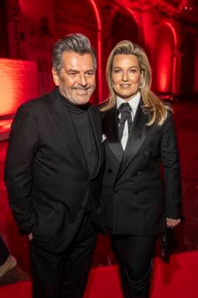 abb: Thomas Anders mit Ehefrau Claudia Hess zu Gast auf dem roten Teppich bei der Artist Celebration Night im Station Berlin am 21.01.2026 in Berlin Berlin Deutschland