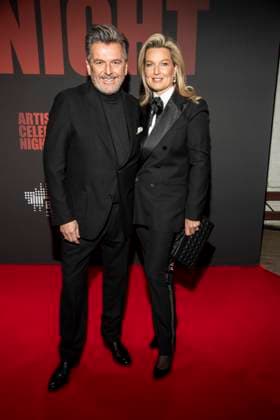 abb: Thomas Anders mit Ehefrau Claudia Hess zu Gast auf dem roten Teppich bei der Artist Celebration Night im Station Berlin am 21.01.2026 in Berlin Berlin Deutschland