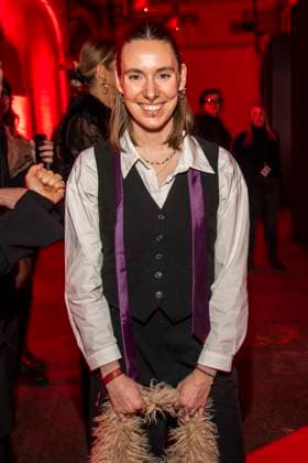 abb: Malou Lovis zu Gast auf dem roten Teppich bei der Artist Celebration Night im Station Berlin am 21.01.2026 in Berlin Berlin Deutschland