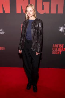 abb: Paula Hartmann zu Gast auf dem roten Teppich bei der Artist Celebration Night im Station Berlin am 21.01.2026 in Berlin Berlin Deutschland