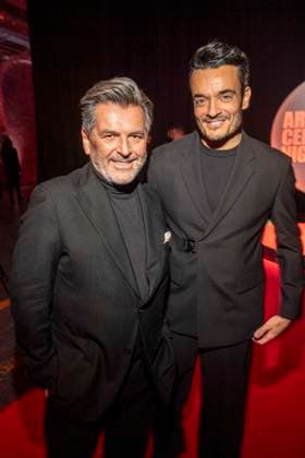 abb: Thomas Anders und Giovanni Zarrella zu Gast auf dem roten Teppich bei der Artist Celebration Night im Station Berlin am 21.01.2026 in Berlin Berlin Deutschland