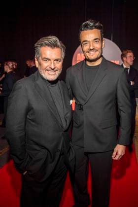 abb: Thomas Anders und Giovanni Zarrella zu Gast auf dem roten Teppich bei der Artist Celebration Night im Station Berlin am 21.01.2026 in Berlin Berlin Deutschland