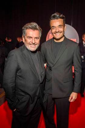 abb: Thomas Anders und Giovanni Zarrella zu Gast auf dem roten Teppich bei der Artist Celebration Night im Station Berlin am 21.01.2026 in Berlin Berlin Deutschland