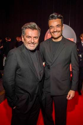 abb: Thomas Anders und Giovanni Zarrella zu Gast auf dem roten Teppich bei der Artist Celebration Night im Station Berlin am 21.01.2026 in Berlin Berlin Deutschland
