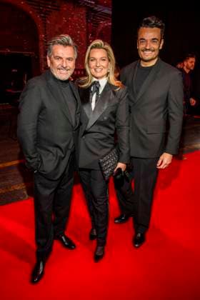 abb: Thomas Anders, Claudia Hess und Giovanni Zarrella zu Gast auf dem roten Teppich bei der Artist Celebration Night im Station Berlin am 21.01.2026 in Berlin Berlin Deutschland