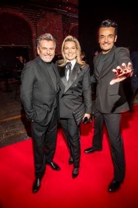 abb: Thomas Anders, Claudia Hess und Giovanni Zarrella zu Gast auf dem roten Teppich bei der Artist Celebration Night im Station Berlin am 21.01.2026 in Berlin Berlin Deutschland