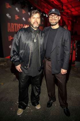 abb: Rea Garvey und Mark Forster zu Gast bei der Artist Celebration Night im Station Berlin am 21.01.2026 in Berlin Berlin Deutschland