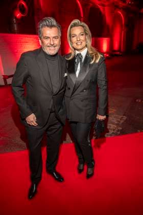 abb: Thomas Anders mit Ehefrau Claudia Hess zu Gast auf dem roten Teppich bei der Artist Celebration Night im Station Berlin am 21.01.2026 in Berlin Berlin Deutschland
