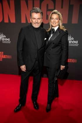 abb: Thomas Anders mit Ehefrau Claudia Hess zu Gast auf dem roten Teppich bei der Artist Celebration Night im Station Berlin am 21.01.2026 in Berlin Berlin Deutschland