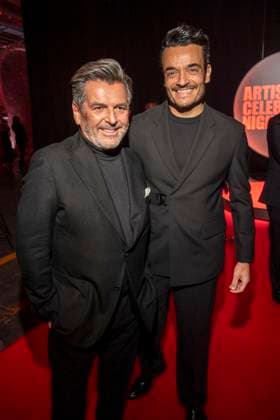 abb: Thomas Anders und Giovanni Zarrella zu Gast auf dem roten Teppich bei der Artist Celebration Night im Station Berlin am 21.01.2026 in Berlin Berlin Deutschland