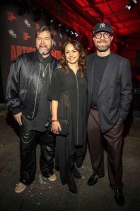 abb: Rea Garvey, Josephine Garvey und Mark Forster zu Gast bei der Artist Celebration Night im Station Berlin am 21.01.2026 in Berlin Berlin Deutschland