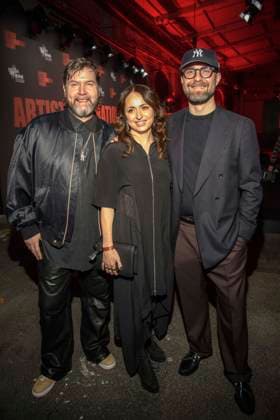 abb: Rea Garvey, Josephine Garvey und Mark Forster zu Gast bei der Artist Celebration Night im Station Berlin am 21.01.2026 in Berlin Berlin Deutschland
