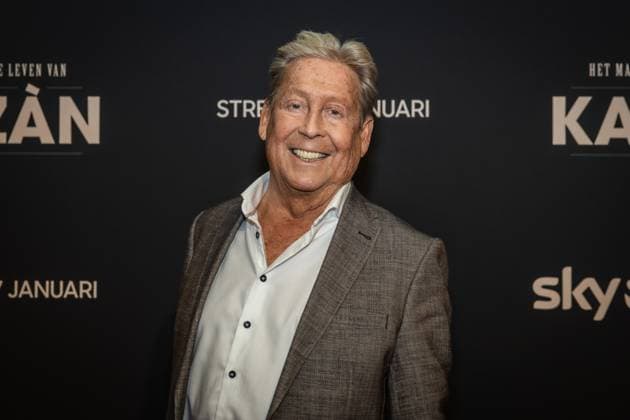 AMSTERDAM Hans KazÃ n on the red carpet for the premiere of the documentary about Hans KazÃ n. The documentary tells the life story of the magician and presenter. DINGENA MOL ANP netherlands out - belgium out  Copyright: xx x548230089x originalFilename: 548230089.jpg