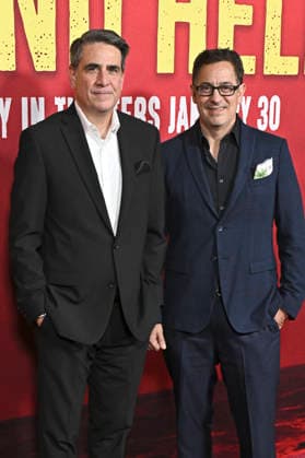 Mark Swift und Damian Shannon bei der Weltpremiere des Kinofilms Send Help im TCL Chinese Theatre. Los Angeles, 21.01.2026