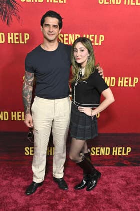 Tyler Posey und Phem bei der Weltpremiere des Kinofilms Send Help im TCL Chinese Theatre. Los Angeles, 21.01.2026