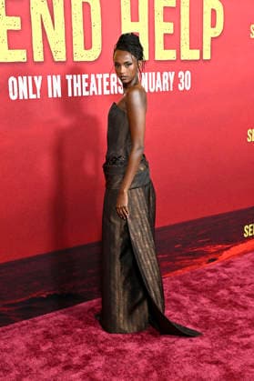 Edyll Ismail bei der Weltpremiere des Kinofilms Send Help im TCL Chinese Theatre. Los Angeles, 21.01.2026