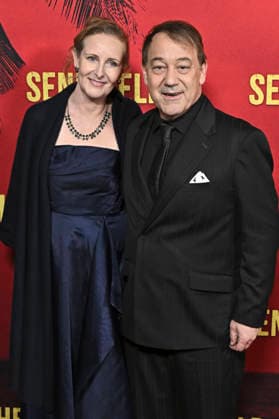Anne-Katrin Hallaschka und Sam Raimi bei der Weltpremiere des Kinofilms Send Help im TCL Chinese Theatre. Los Angeles, 21.01.2026