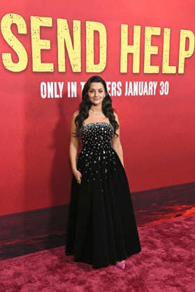 Zainab Azizi bei der Weltpremiere des Kinofilms Send Help im TCL Chinese Theatre. Los Angeles, 21.01.2026