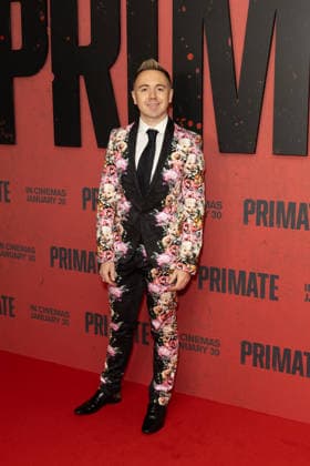 Primate UK Gala Screening Cast and Guests attend the Primate Movie UK Gala Screening Featuring: John Galea Where: London, United Kingdom When: 21 Jan 2026 Credit: Phil Lewis WENN London United Kingdom Copyright: xPhilxLewis WENNx wenn40896536 PLAAx wenn40896536