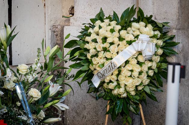 Valentino Garavani, who died on January 20, 2026, is lying in state before the funeral at the PM23 exhibition site in Rome, Italy, on 22 January, 2026. Valentino Garavani, who died on January 20, 2026, is lying in state before the funeral at the PM23 exhibition site in Rome, Italy, on 22 January, 2026., Credit:Stefano Costantino TTL Avalon Italy, Rome Copyright: xStefanoxCostantinoxTTLx xAvalonx 1068308648