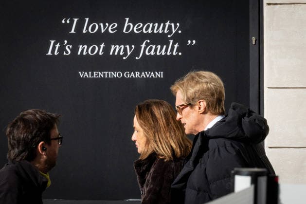 Valentino Garavani, who died on January 20, 2026, is lying in state before the funeral at the PM23 exhibition site in Rome, Italy, on 22 January, 2026. Valentino Garavani, who died on January 20, 2026, is lying in state before the funeral at the PM23 exhibition site in Rome, Italy, on 22 January, 2026., Credit:Stefano Costantino TTL Avalon Italy, Rome Copyright: xStefanoxCostantinoxTTLx xAvalonx 1068309110