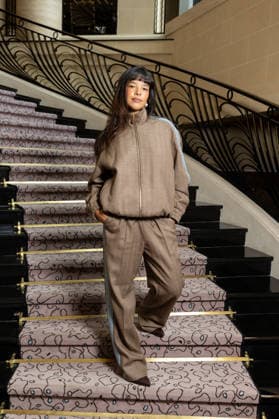 Ouidad au défilé Drôle de Monsieur Collection Prêt à Porter Mode Masculine Automne Hiver 2026 2027 lors de la Fashion Week de Paris PFW , le 22 janvier 2026 Jeremy Melloul Bestimage Photocall Drole de Monsieur Fashion Show Menswear Collection Fall Winter 2026 2027 during Paris Fashion Week on January 22, 2026 Paris France  Copyright: xJeremyxMelloulx xBestimagexJeremyxMelloulx xBestimagex