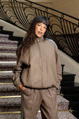 Ouidad au défilé Drôle de Monsieur Collection Prêt à Porter Mode Masculine Automne Hiver 2026 2027 lors de la Fashion Week de Paris PFW , le 22 janvier 2026 Jeremy Melloul Bestimage Photocall Drole de Monsieur Fashion Show Menswear Collection Fall Winter 2026 2027 during Paris Fashion Week on January 22, 2026 Paris France  Copyright: xJeremyxMelloulx xBestimagexJeremyxMelloulx xBestimagex