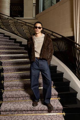 Sasha Zhoya at the Drôle de Monsieur Ready-to-Wear Fall Winter 2026 2027 Menswear Collection show during Paris Fashion Week PFW , January 22, 2026 Jeremy Melloul Bestimage Photocall Drole de Monsieur Fashion Show Menswear Fall Winter 2026 2027 during Paris Fashion Week on January 22, 2026 Paris France  Copyright: xJeremyxMelloulx xBestimagexJeremyxMelloulx xBestimagex