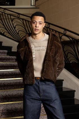 Sasha Zhoya at the Drôle de Monsieur Ready-to-Wear Fall Winter 2026 2027 Menswear Collection show during Paris Fashion Week PFW , January 22, 2026 Jeremy Melloul Bestimage Photocall Drole de Monsieur Fashion Show Menswear Fall Winter 2026 2027 during Paris Fashion Week on January 22, 2026 Paris France  Copyright: xJeremyxMelloulx xBestimagexJeremyxMelloulx xBestimagex
