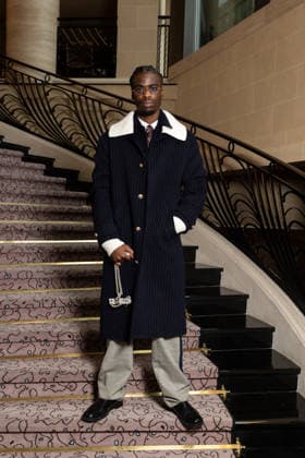 RSKO au défilé Drôle de Monsieur Collection Prêt à Porter Mode Masculine Automne Hiver 2026 2027 lors de la Fashion Week de Paris PFW , le 22 janvier 2026 Jeremy Melloul Bestimage Photocall Drole de Monsieur Fashion Show Menswear Collection Fall Winter 2026 2027 during Paris Fashion Week on January 22, 2026 Paris France  Copyright: xJeremyxMelloulx xBestimagexJeremyxMelloulx xBestimagex