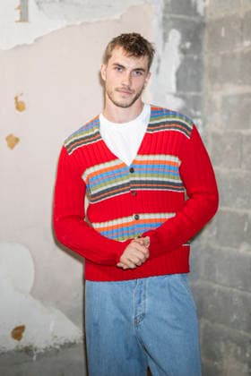 PFW Dries Van Noten photocall Felix Mayr attends the Dries Van Noten Menswear Fall Winter 2026-2027 show as part of Paris Fashion Week on January 22, 2026 in Paris, France. Photo by Eliot Blondet ABACAPRESS.COM Paris France France  Copyright: xBlondetxEliot ABACAx