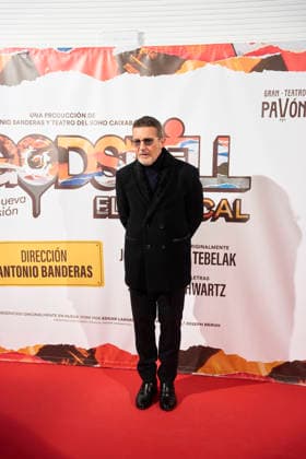 Godspell Madrid Premiere Antonio Banderas attends Godspell Premiere at Pavon Theatre on January 22, 2026 in Madrid, Spain Photo by IMAGO MPG Madrid Pavon Theatre Madrid Spain  Copyright: xMPGx